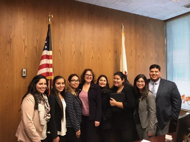 In the Capitol with Assemblyman Reyes