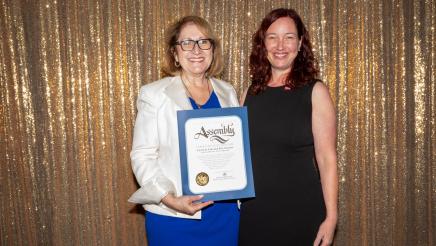 Assemblymember Reyes and 2024 Distinguished Non-profit: Chaffey College Foundation