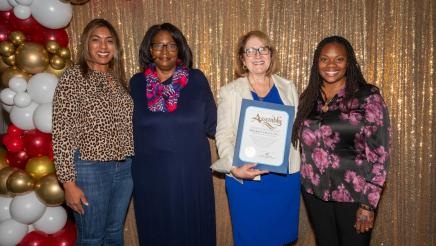 Assemblymember Reyes and 2024 Distinguished Non-profit: Diversity Uplifts Inc.