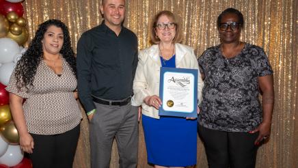 Assemblymember Reyes and 2024 Distinguished Non-profit: South Coast Community Services